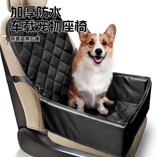 Pet car seat for small to medium dogs